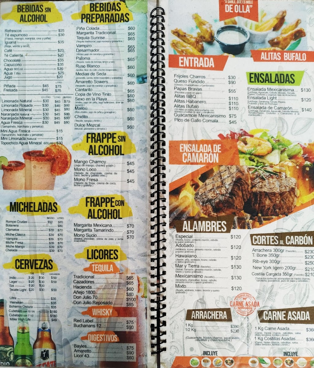 Mexicanisimo Menu - Image 2